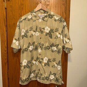 SUMMA Men's 100% Silk Button Up Shirt